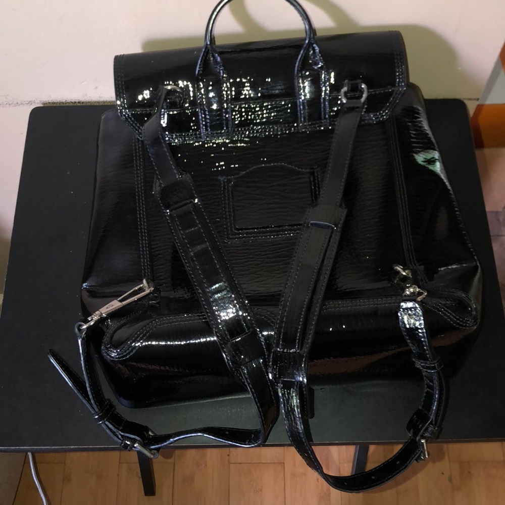 3.1 Phillip Lim Black Leather Backpack - Picture 4 of 4